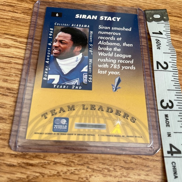 1996 collectors card - Picture 3 of 3